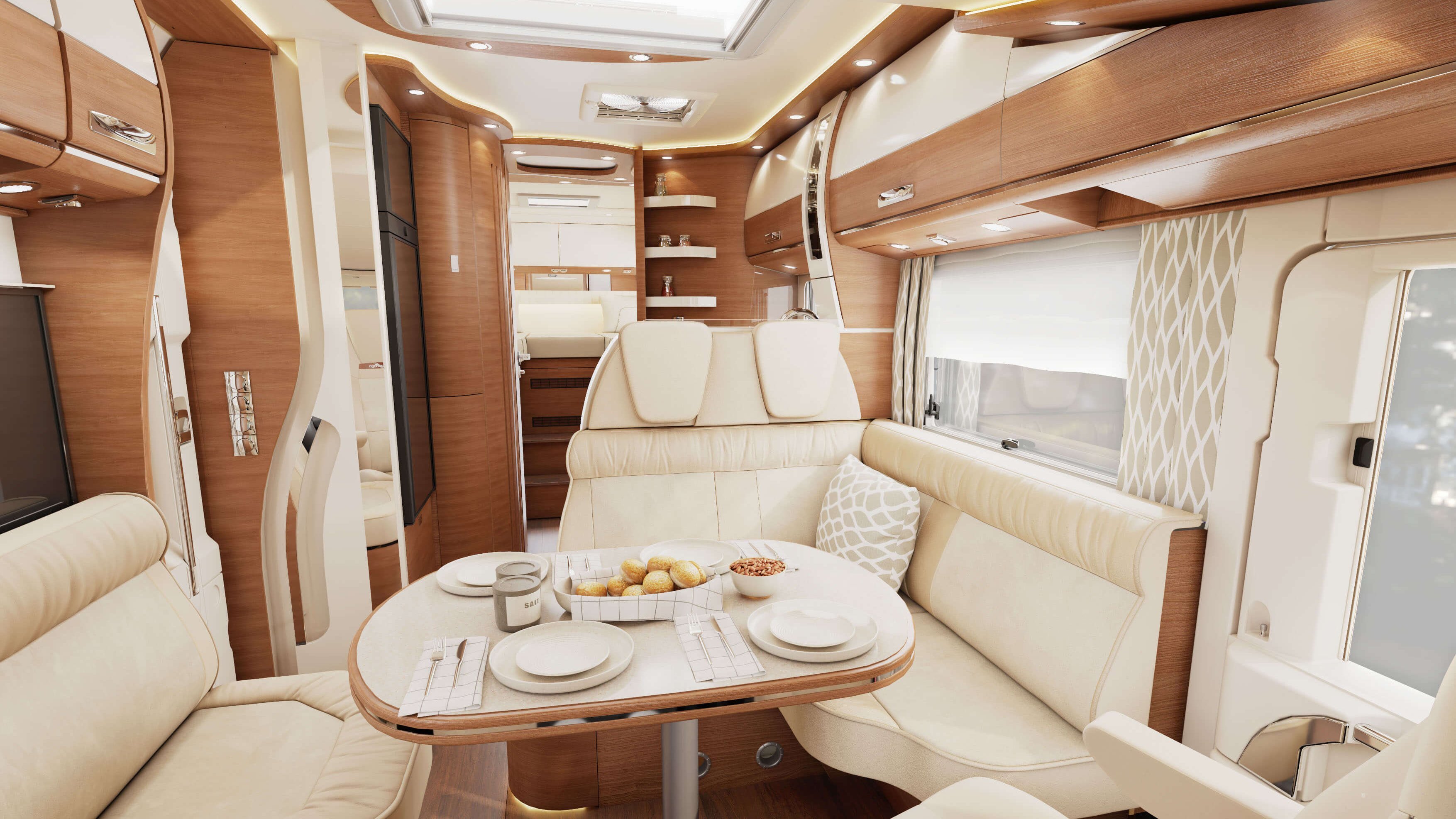 Innenansicht chic c-line mit der Stilwelt linea moderna