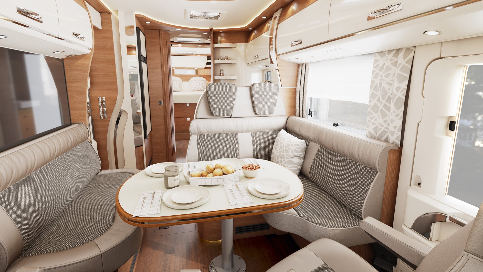 Innenansicht chic c-line mit der Stilwelt linea progressiva