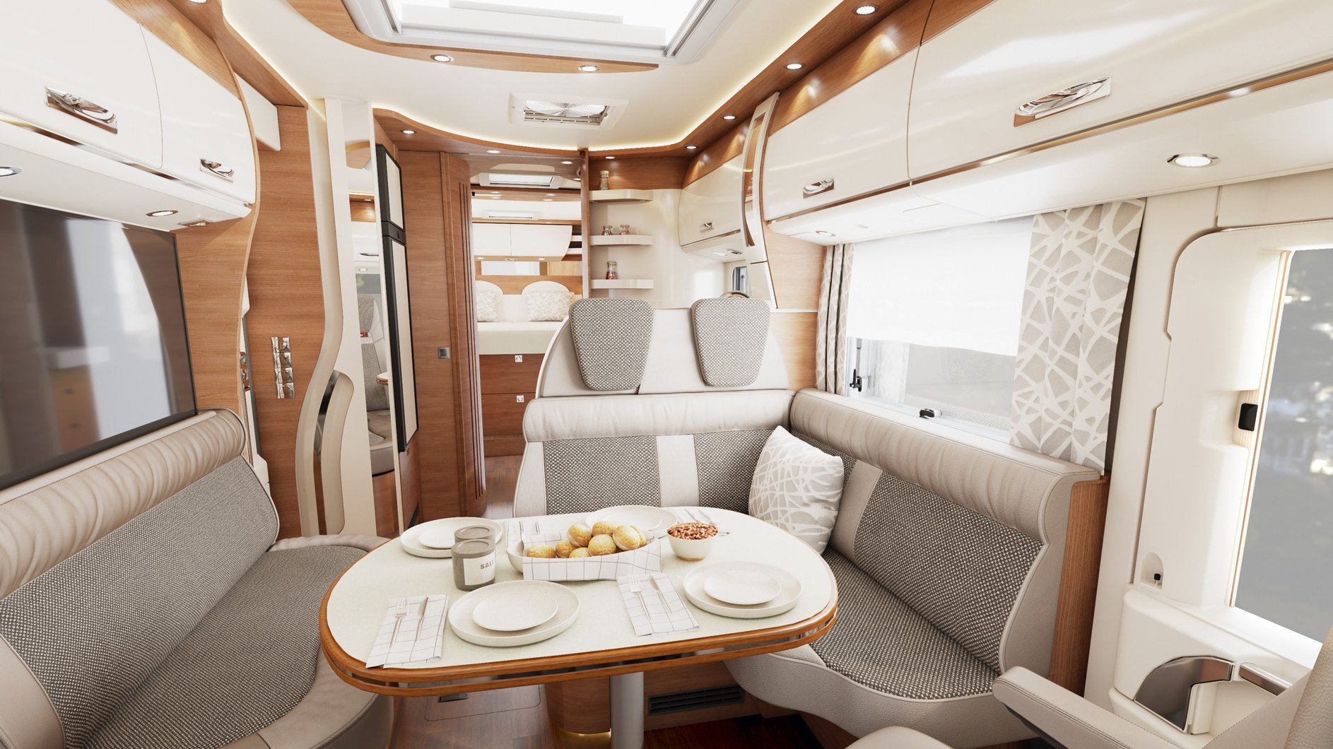 Innenansicht chic c-line mit der Stilwelt linea progressiva